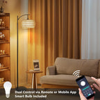 Rayofly Arc Floor Lamp for Living Room Dimmable