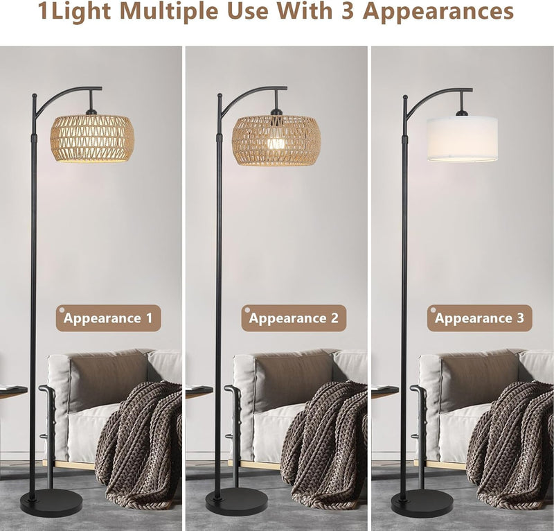 Arc Floor Lamp for Living Room Dimmable Lamps