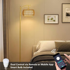 Rayofly Arc Floor Lamp for Living Room Dimmable