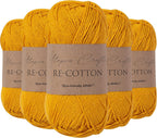 Re-Cotton Knitting Yarn 5x 100g