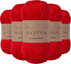 Re-Cotton Knitting Yarn 5x 100g