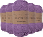 Re-Cotton Knitting Yarn 5x 100g