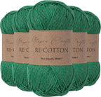 Re-Cotton Knitting Yarn 5x 100g