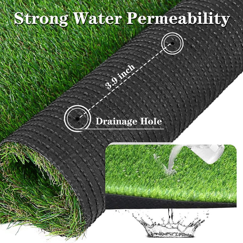 Realistic Artificial Grass Roll 1m X 4m 25MM