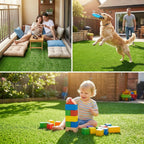 Realistic Artificial Grass Roll 1m X 4m 25MM