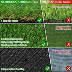 Realistic Artificial Grass Roll 1m X 4m 25MM