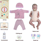 Reborn Dolls 17 Inch Soft Body Lifelike-Newborn Baby