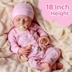 Reborn Dolls 17 Inch Soft Body Lifelike-Newborn Baby