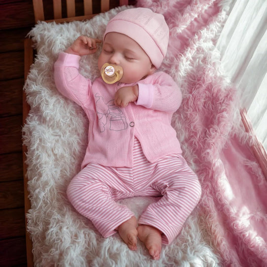 Reborn Dolls 17 Inch Soft Body Lifelike-Newborn Baby