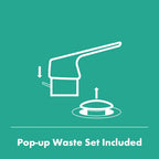 Rebris E Basin Mixer Tap 110 Energy-Saving Without