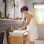 Rebris E Basin Mixer Tap 110 Energy-Saving Without