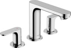 Rebris S 3-Hole Basin Mixer 110 with Pop-Up