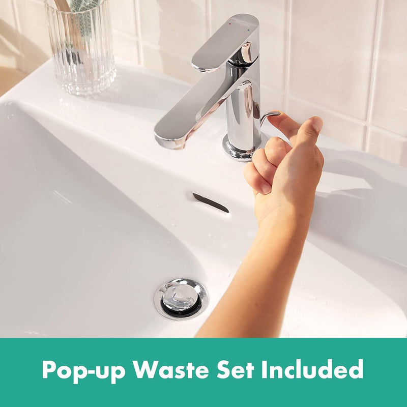 Rebris S Basin Mixer Tap 80 Energy-Saving Without