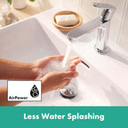 Rebris S Basin Mixer Tap 80 Energy-Saving Without