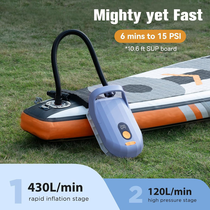 Rechargeable Sup Pump Whale Shark Pro 96.2WH Battery