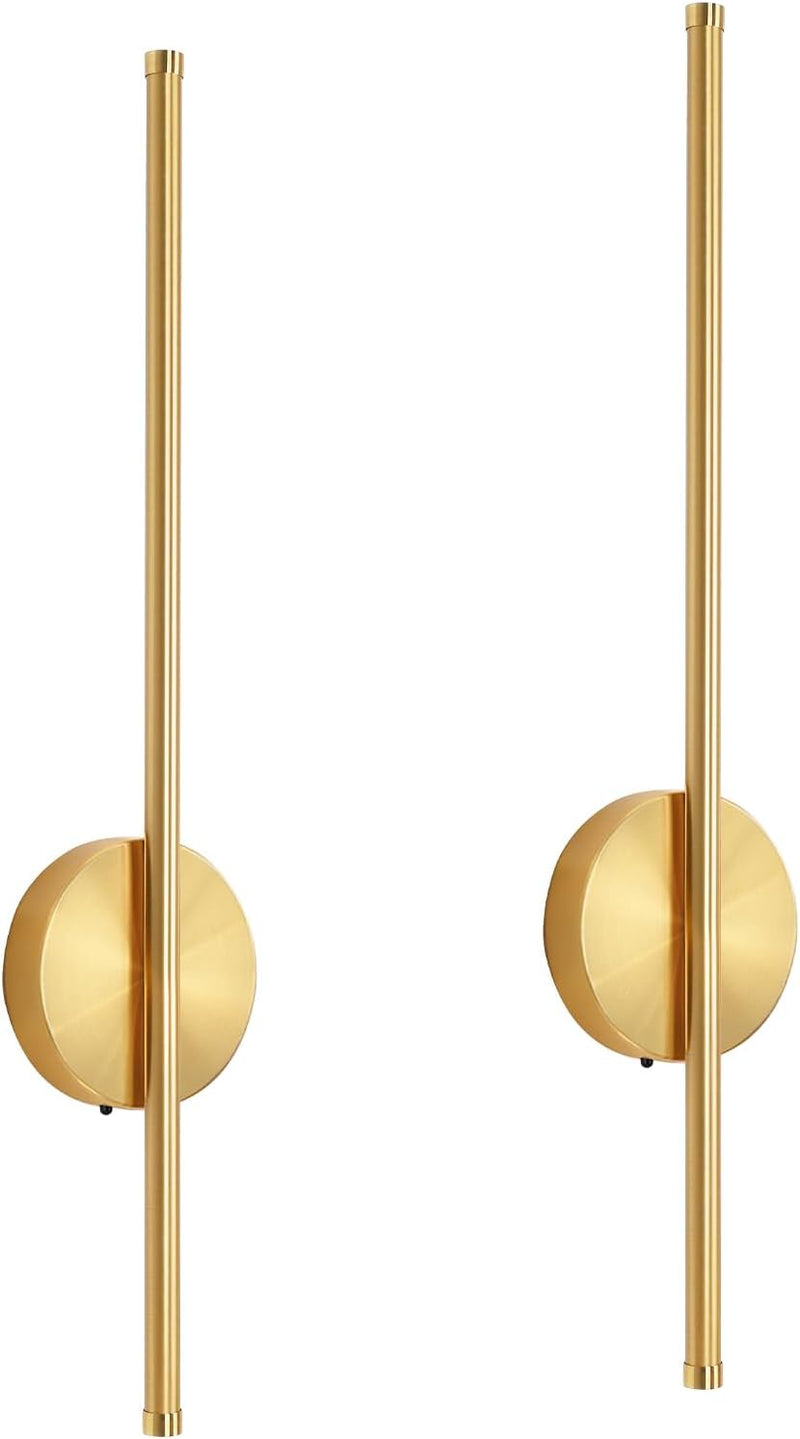 Wall Lights Rechargeable No Drilling Wireless Sconces (Set of 2)