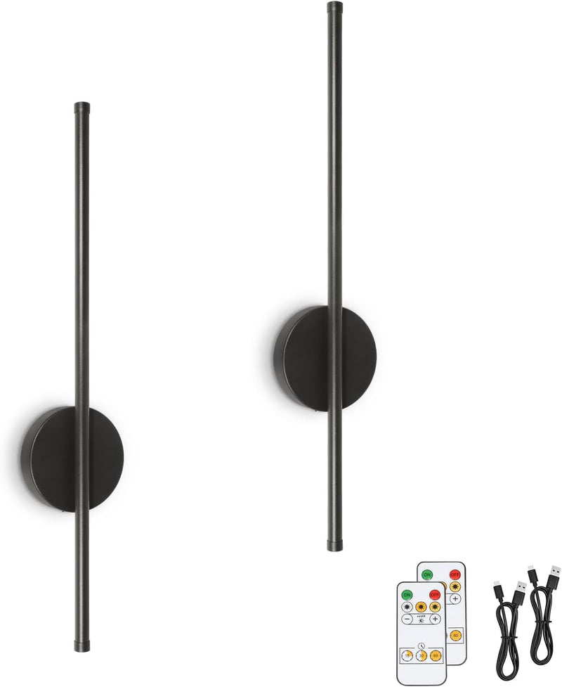 Rechargeable Wall Lights with Remote Control