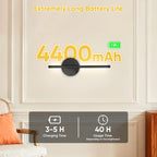Rechargeable Wall Lights with Remote Control