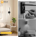 Rechargeable Wall Lights with Remote Control