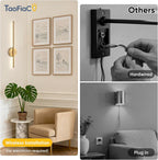 Rechargeable Wall Lights with Remote Control