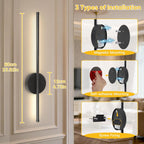 Rechargeable Wall Lights with Remote Control