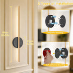 Rechargeable Wall Lights with Remote Control
