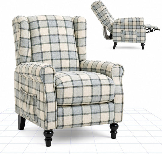Recliner Chair Armchair Adjustable Single Sofa for Relaxing