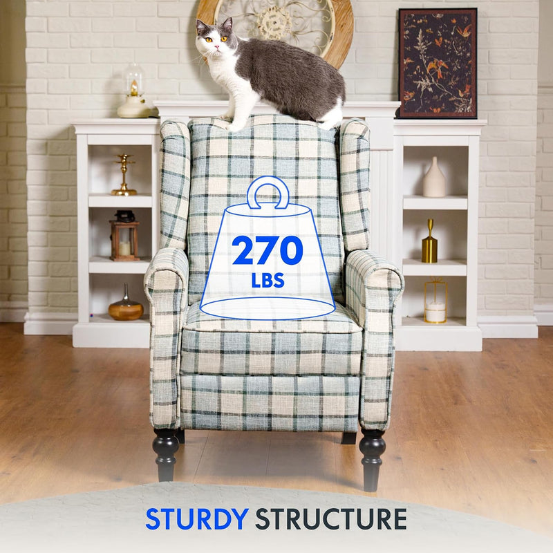 Recliner Chair Armchair Adjustable Single Sofa for Relaxing