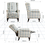 Recliner Chair Armchair Adjustable Single Sofa for Relaxing