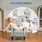 Recliner Chair Armchair Adjustable Single Sofa for Relaxing