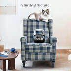 Recliner Chair Armchair Adjustable Single Sofa for Relaxing