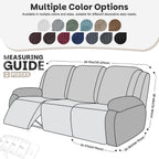 Recliner Couch Coversr 8-Pieces Slipcover Porcelain