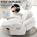Recliner Couch Coversr 8-Pieces Slipcover Porcelain
