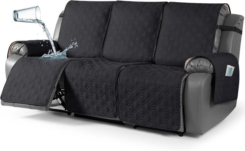 Recliner Slipcovers 3 Seater Covers Waterproof Sofa Protector