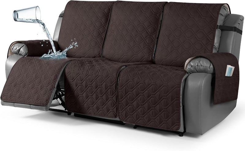 Recliner Slipcovers 3 Seater Covers Waterproof Sofa Protector