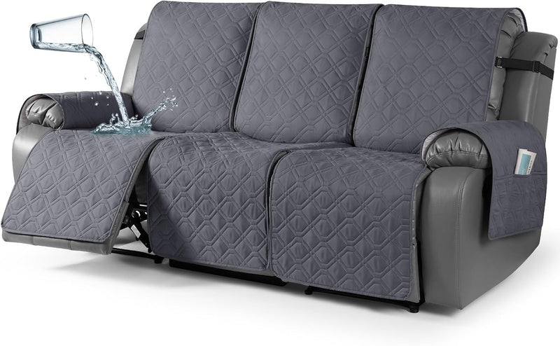 Recliner Slipcovers 3 Seater Covers Waterproof Sofa Protector