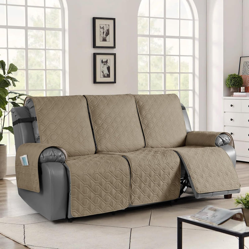 Recliner Slipcovers 3 Seater Covers Waterproof Sofa Protector