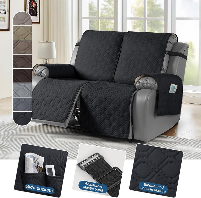 Recliner Slipcovers 3 Seater Covers Waterproof Sofa Protector
