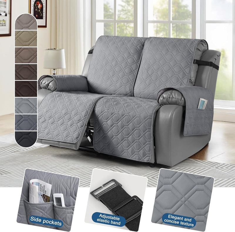 Recliner Slipcovers 3 Seater Covers Waterproof Sofa Protector