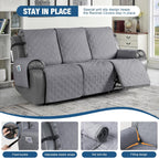 Recliner Slipcovers 3 Seater Covers Waterproof Sofa Protector