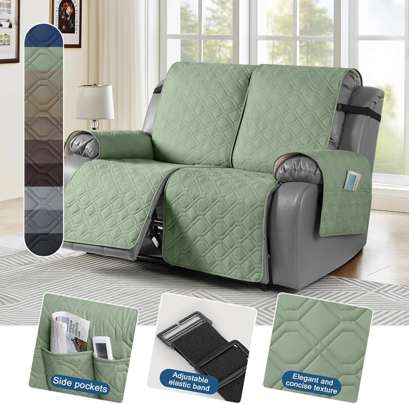 Recliner Slipcovers 3 Seater Covers Waterproof Sofa Protector