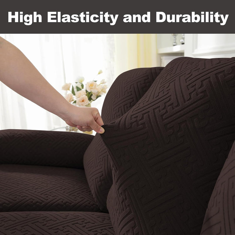 Recliner Sofa Covers 3 Seater Stretch Couch Cover
