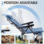 Reclining Camping Chairs for Adults (Set of 2)
