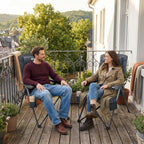 Reclining Camping Chairs for Adults (Set of 2)