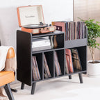 Record Player Stand Large Table Cabinet with Open