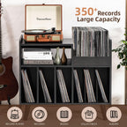 Record Player Stand Large Table Cabinet with Open
