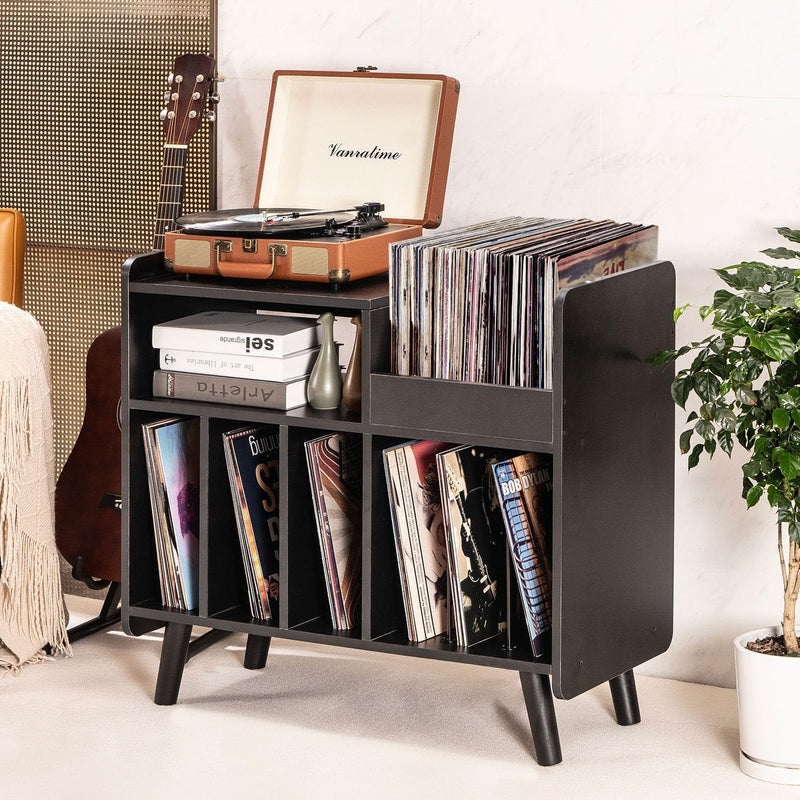 Record Player Stand Large Table Cabinet with Open