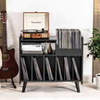 Record Player Stand Large Table Cabinet with Open