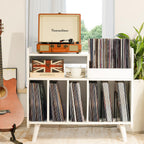 Record Player Stand Large Table Cabinet with Open