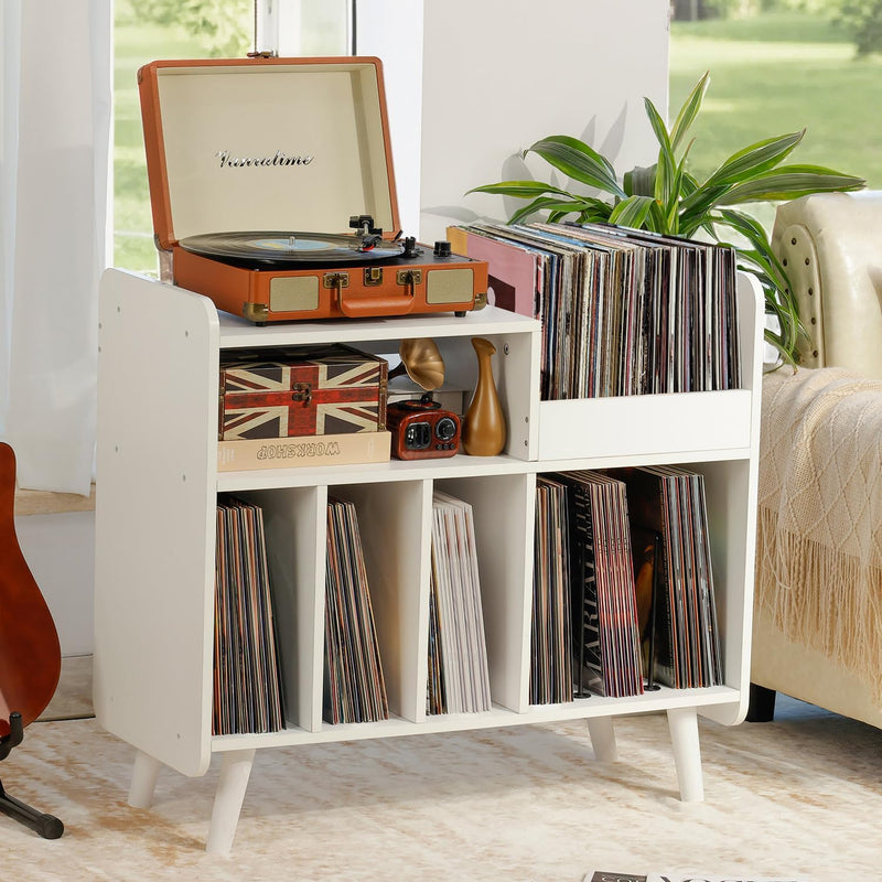 Record Player Stand Large Table Cabinet with Open
